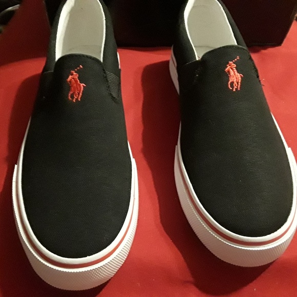 slip on ralph lauren shoes